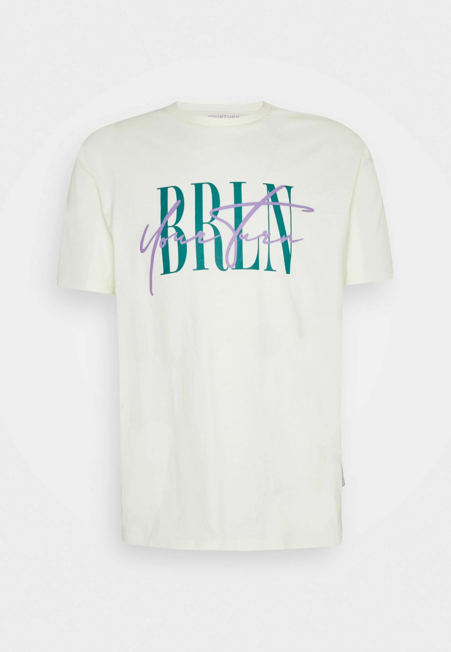 YOURTURN T-shirt imprimé Vendre t shirt Col rond all 7 YOURTURN T-shirt imprimé Vendre t shirt Col rond all – Image 5