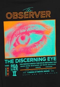 YOURTURN UNISEX OBSERVER - T-shirt imprimé Prix Distinctifs t shirt Col rond all -YOURTURN Soldes 2022 2f10caddf93c4f93970871184d5087d9