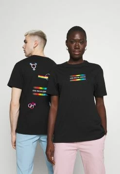 YOURTURN PRIDE UNISEX - T-shirt imprimé Rabais t shirt Col rond all