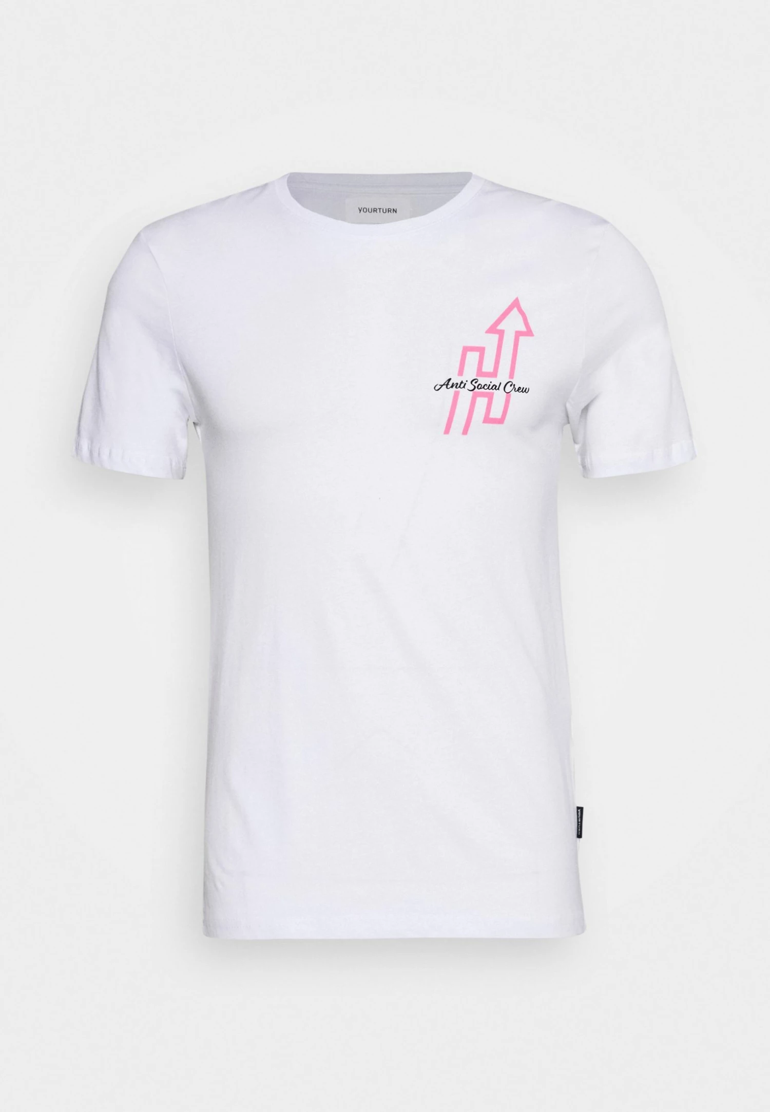 YOURTURN T-shirt imprimé Rabais t shirt Col rond all 6 YOURTURN T-shirt imprimé Rabais t shirt Col rond all – Image 4