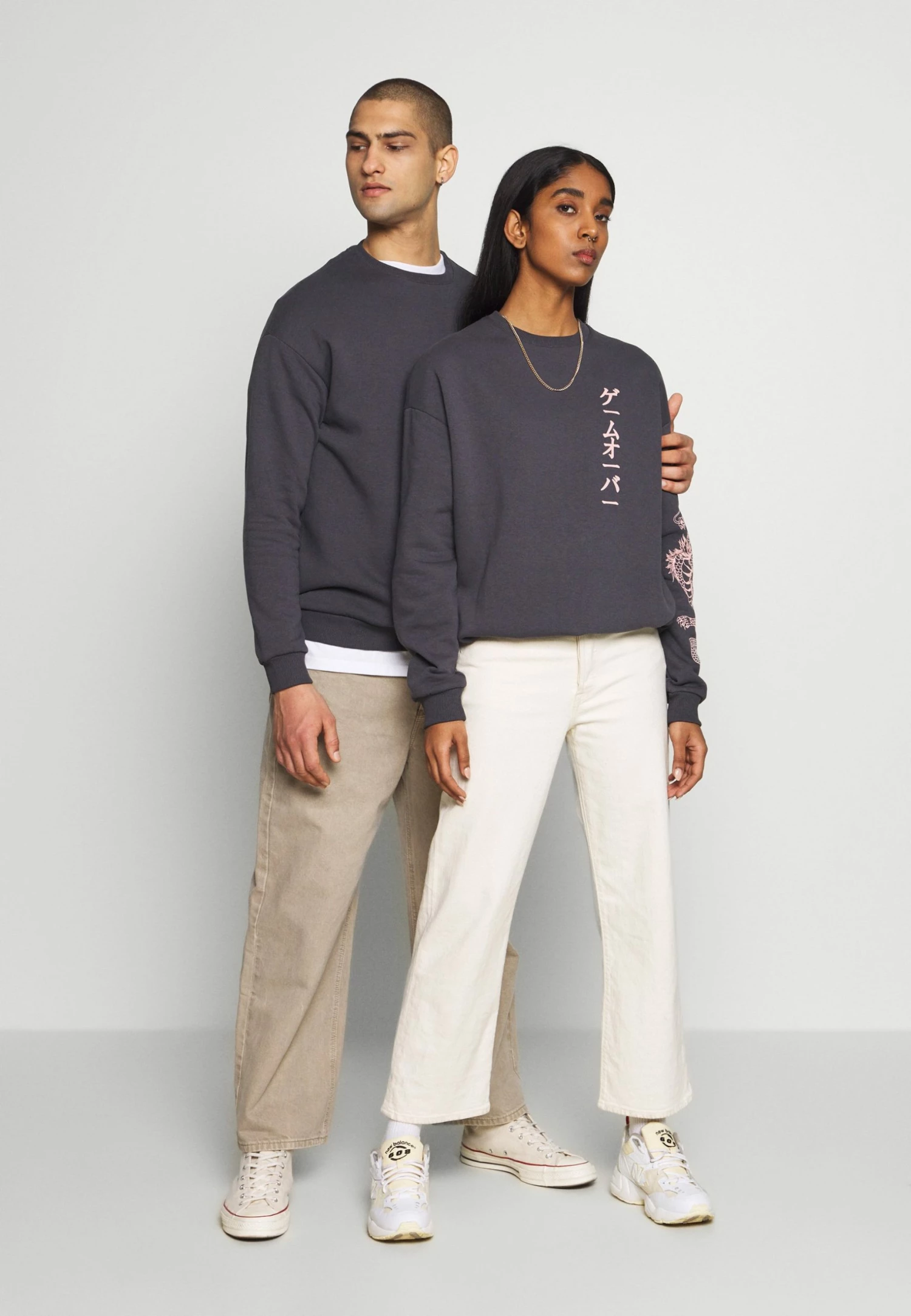 YOURTURN Sweatshirt Prix Refroidis pullover Col rond all 4 YOURTURN Sweatshirt Prix Refroidis pullover Col rond all – Image 2