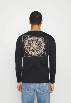 YOURTURN Qualité Supérieure UNISEX - T-shirt à manches longues t shirt Col rond all