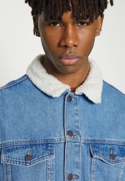 YOURTURN UNISEX - Veste en jean Bonne Qualité coat Col doubl&eacute; all -YOURTURN Soldes 2022 d04eaf7e8f114ae29045be1f34093bad