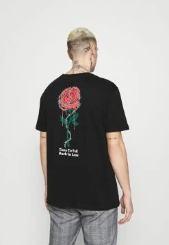 YOURTURN Prix Malin ROSE AND BARBED WIRE UNISEX - T-shirt imprimé t shirt Col rond all -YOURTURN Soldes 2022 e0e3e513cab943cea596fad89e507003