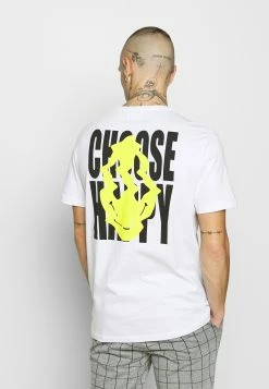 YOURTURN T-shirt imprimé Prix Favorable t shirt Col rond all